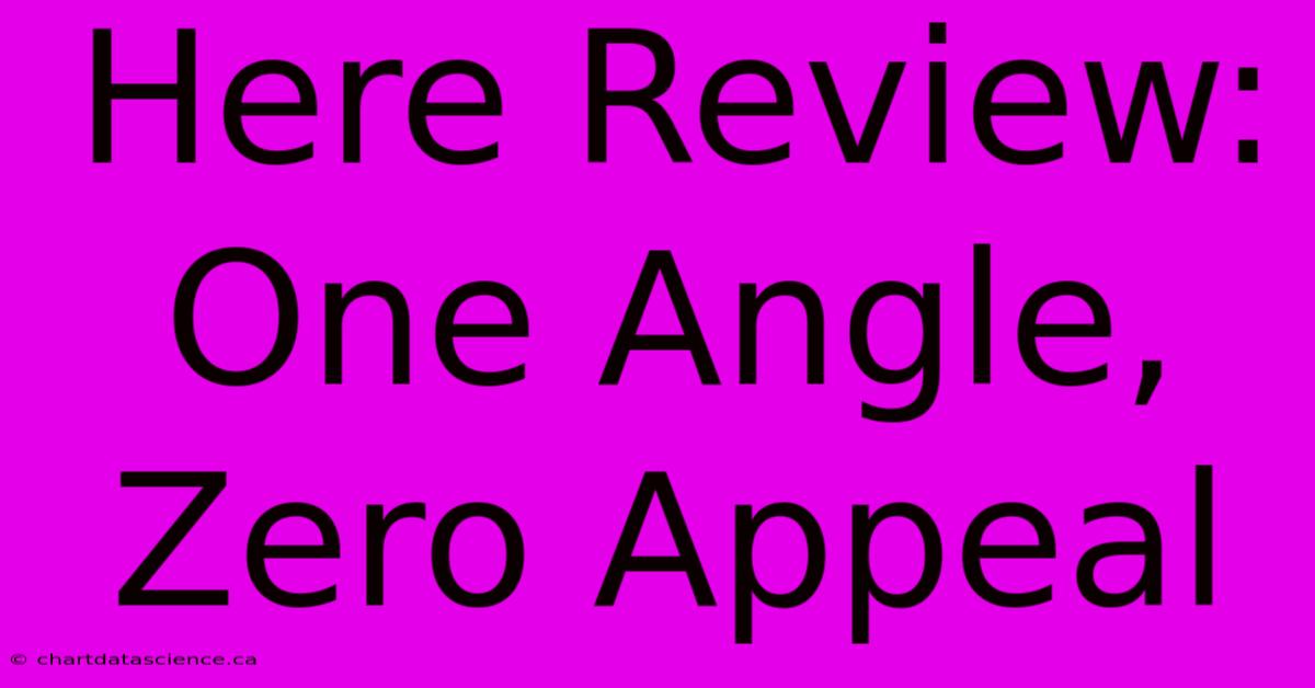 Here Review: One Angle, Zero Appeal