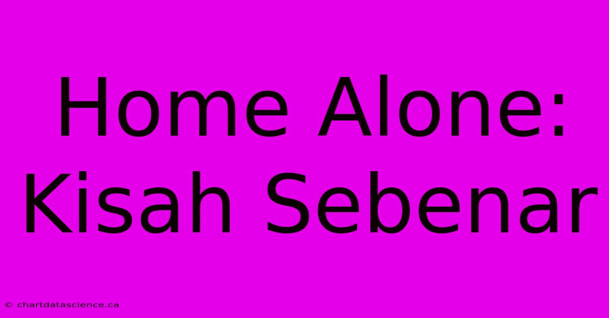 Home Alone: Kisah Sebenar