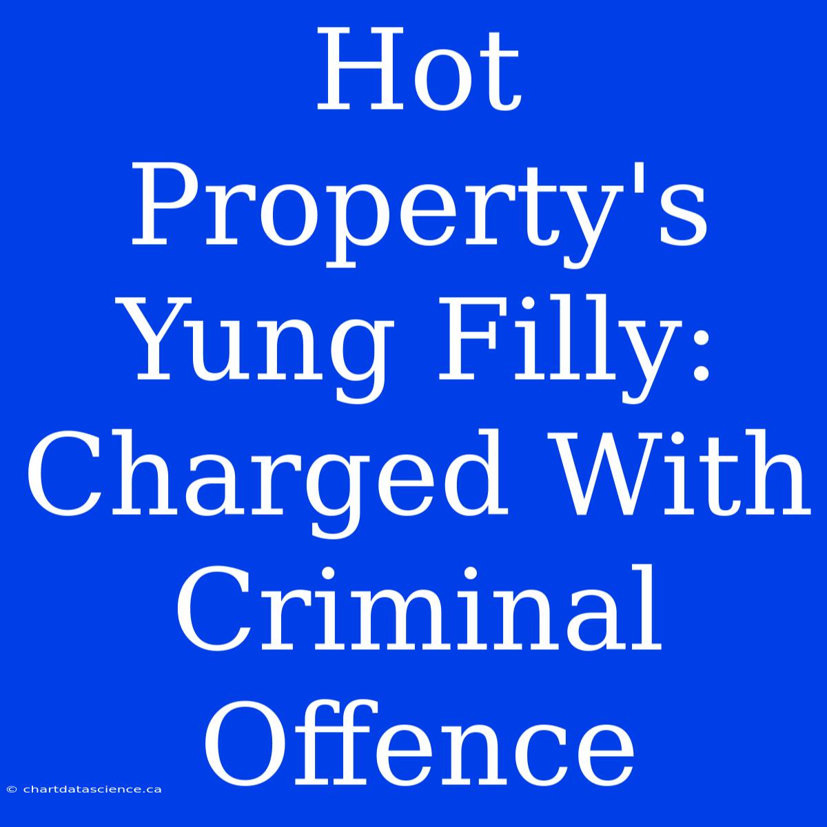 Hot Property's Yung Filly: Charged With Criminal Offence