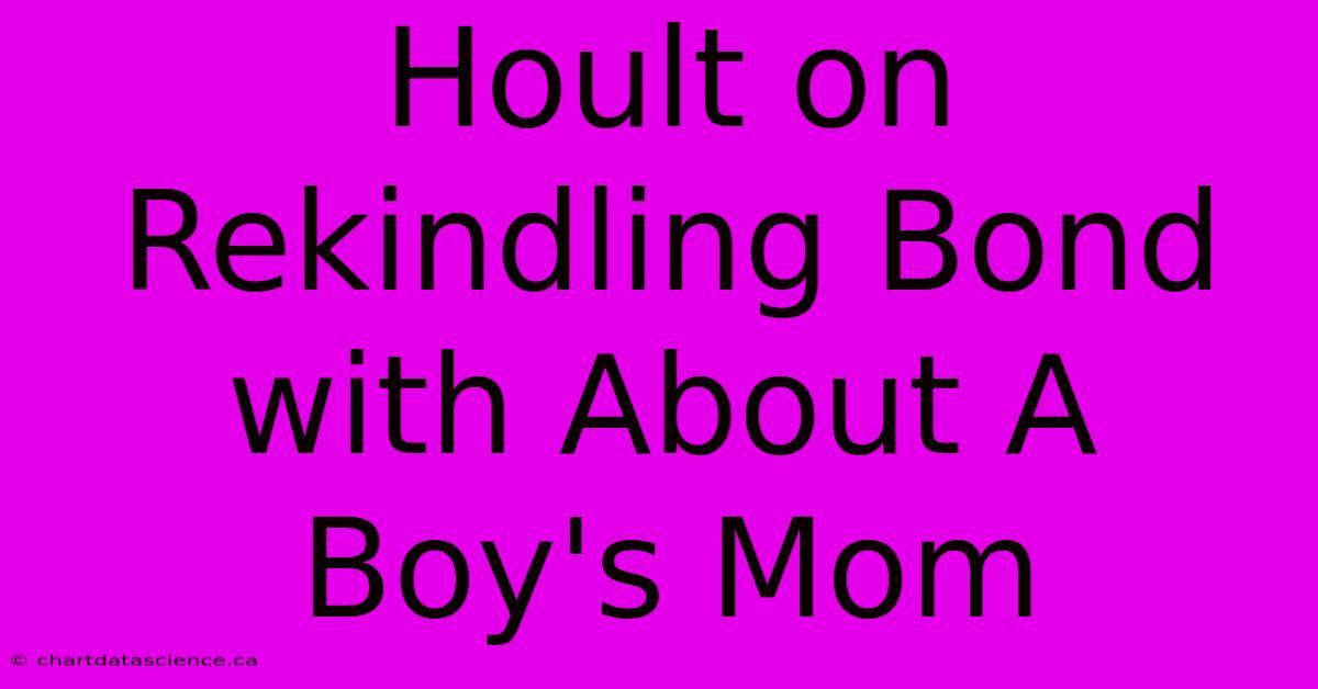 Hoult On Rekindling Bond With About A Boy's Mom