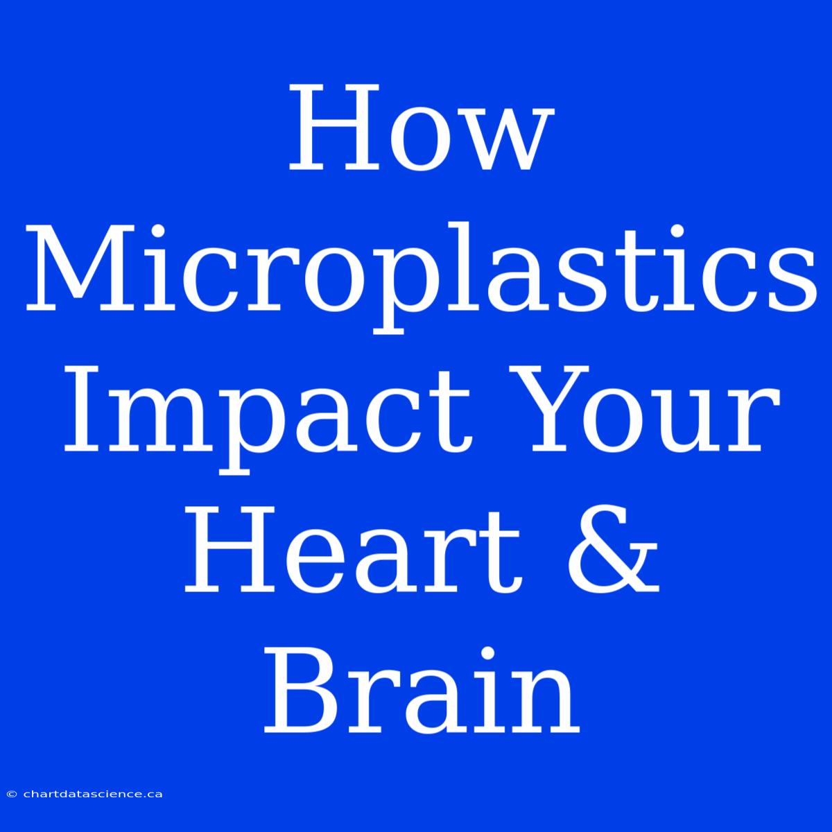 How Microplastics Impact Your Heart & Brain