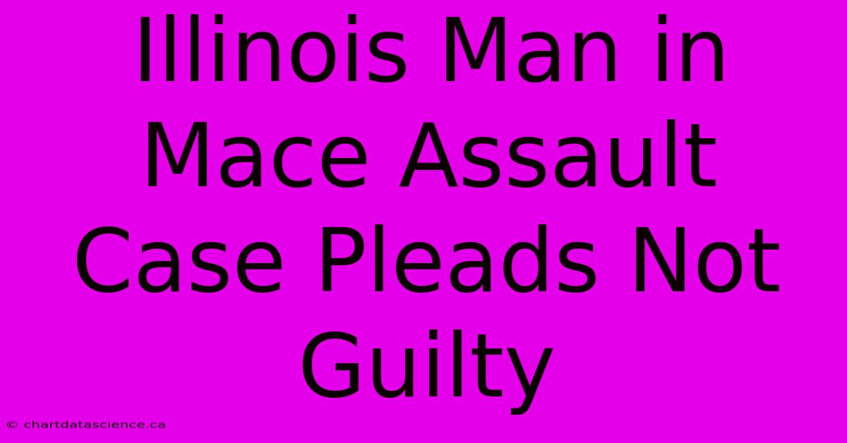 Illinois Man In Mace Assault Case Pleads Not Guilty