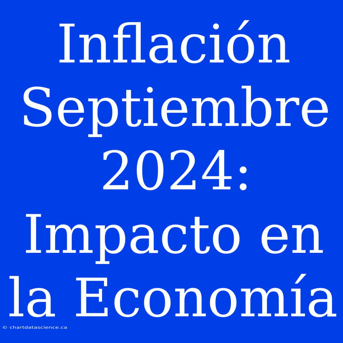 Inflación Septiembre 2024: Impacto En La Economía