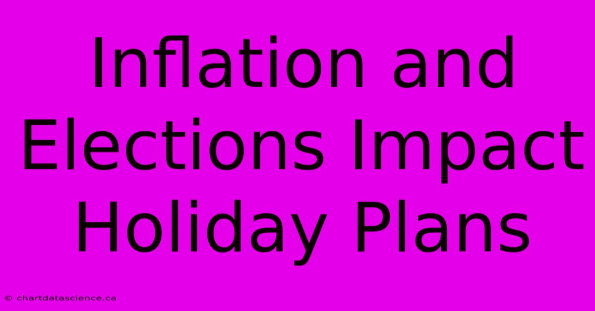 Inflation And Elections Impact Holiday Plans