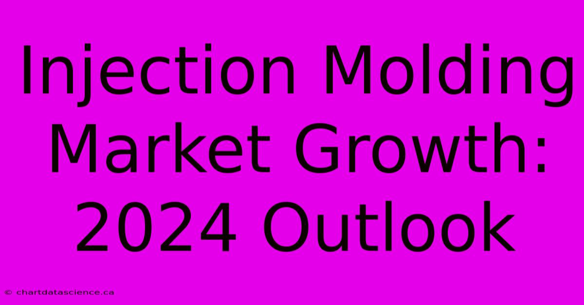 Injection Molding Market Growth: 2024 Outlook