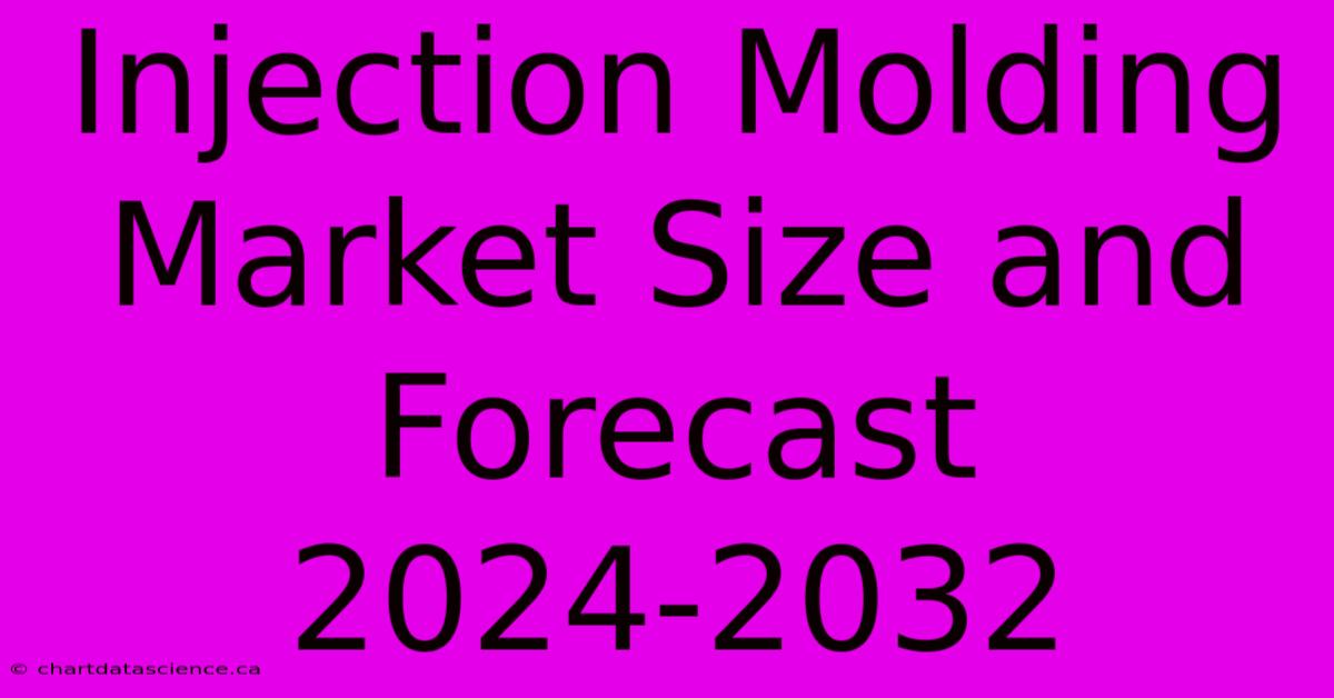 Injection Molding Market Size And Forecast 2024-2032