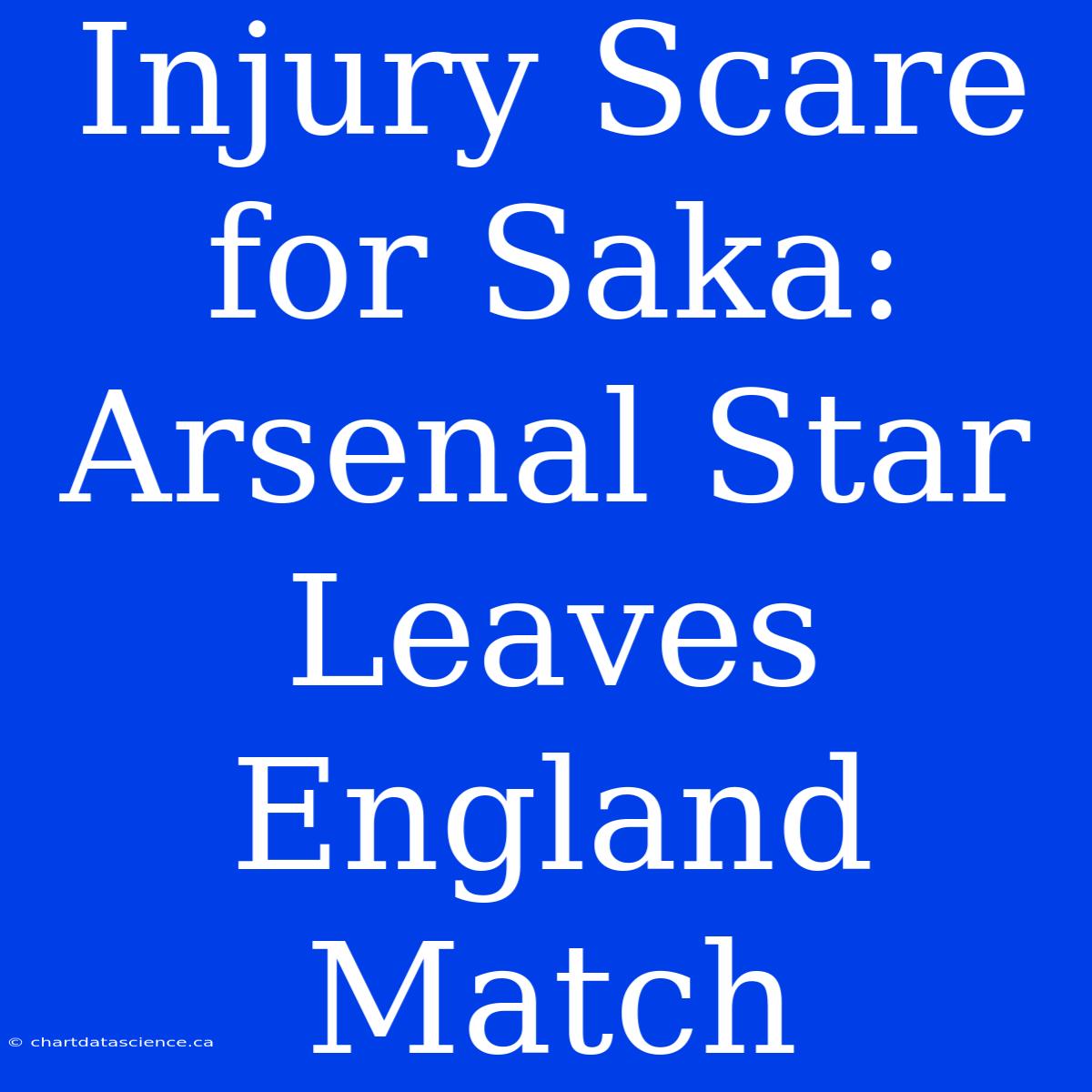 Injury Scare For Saka: Arsenal Star Leaves England Match