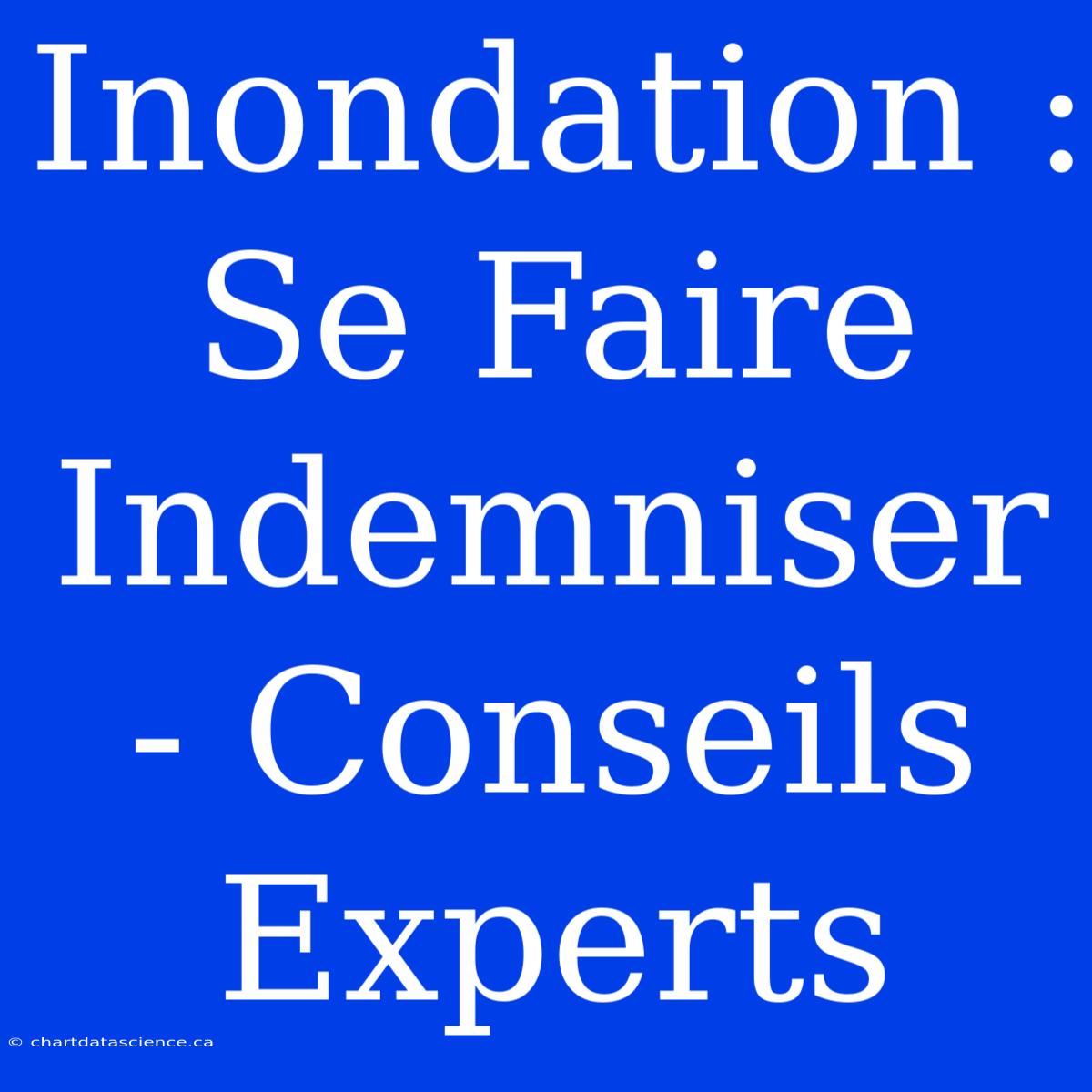 Inondation : Se Faire Indemniser - Conseils Experts