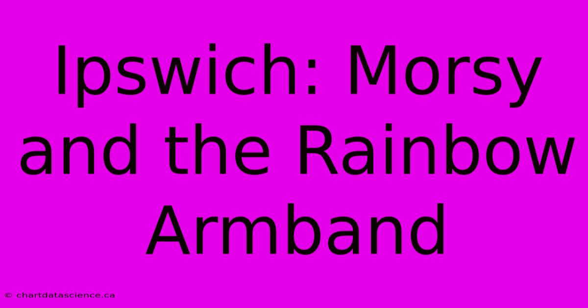 Ipswich: Morsy And The Rainbow Armband