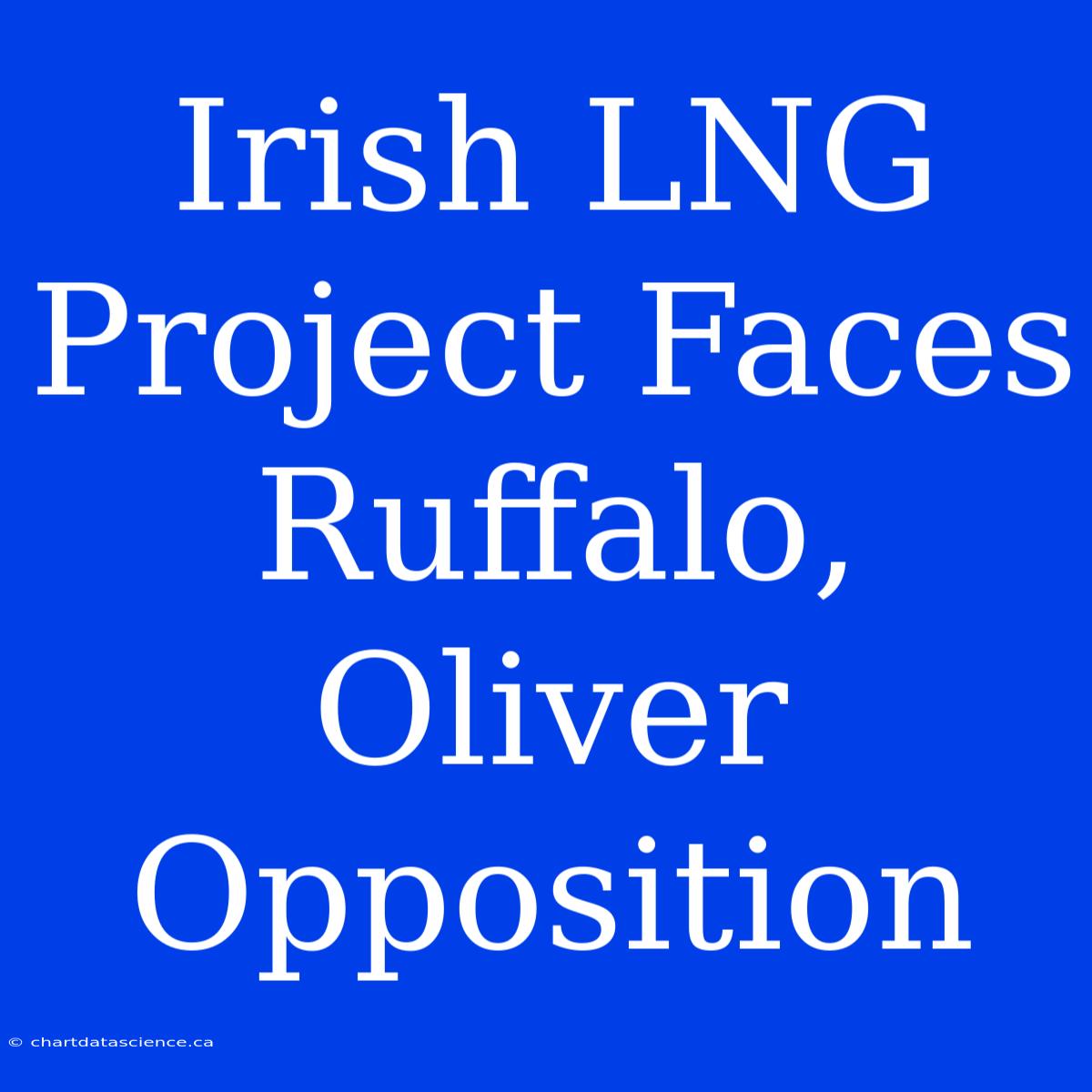 Irish LNG Project Faces Ruffalo, Oliver Opposition