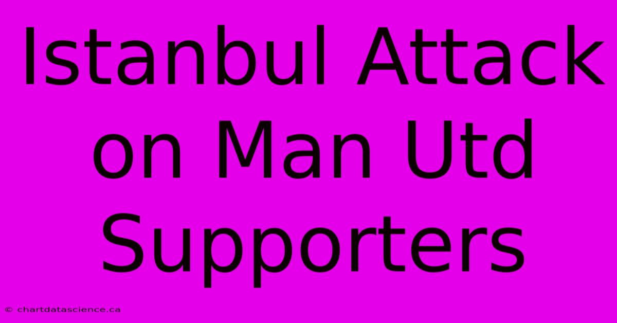 Istanbul Attack On Man Utd Supporters