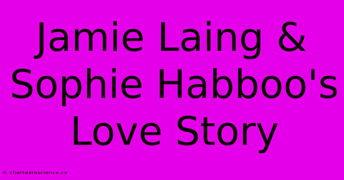 Jamie Laing & Sophie Habboo's Love Story