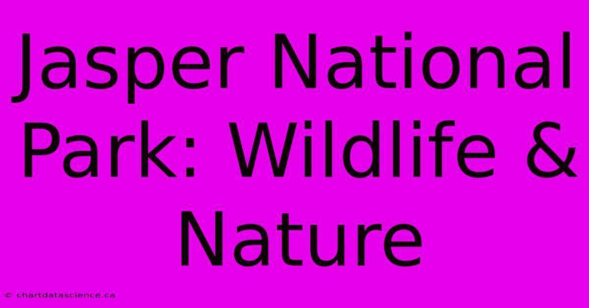 Jasper National Park: Wildlife & Nature