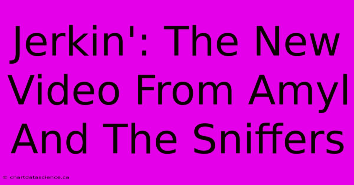 Jerkin': The New Video From Amyl And The Sniffers 