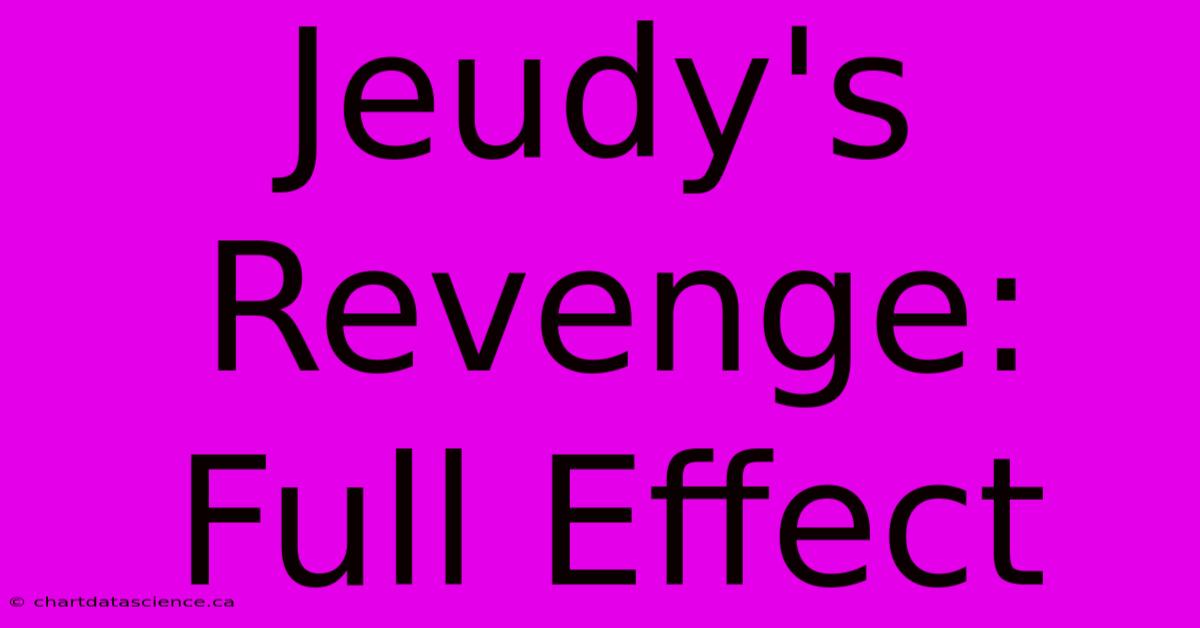 Jeudy's Revenge: Full Effect