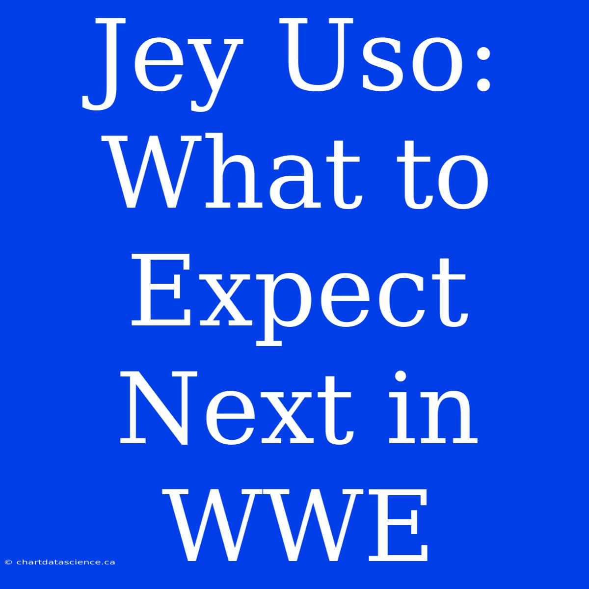 Jey Uso: What To Expect Next In WWE