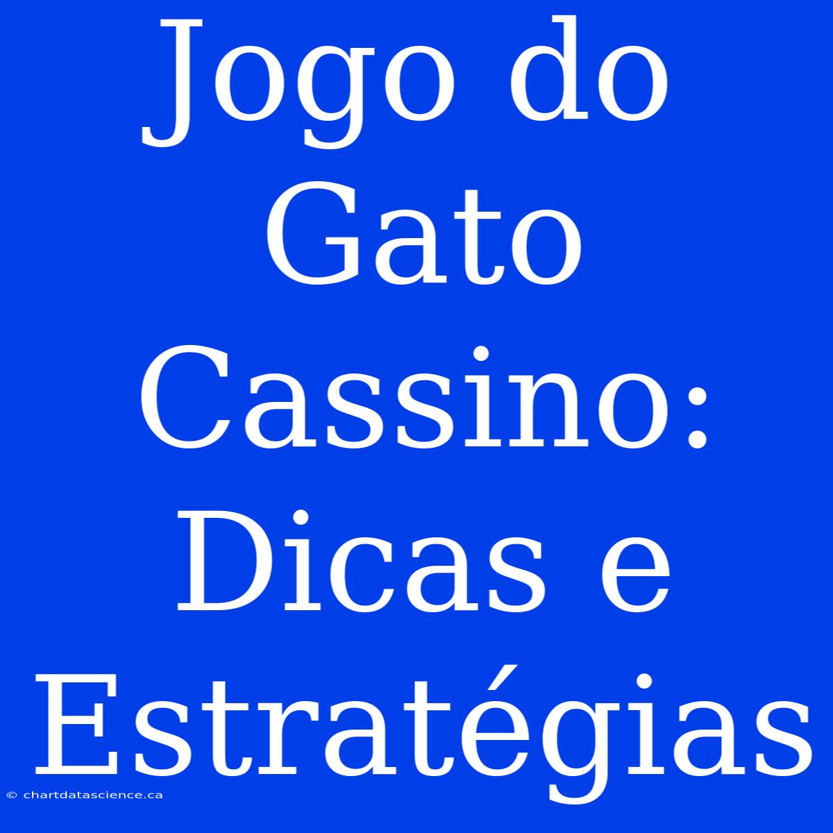 Jogo Do Gato Cassino: Dicas E Estratégias