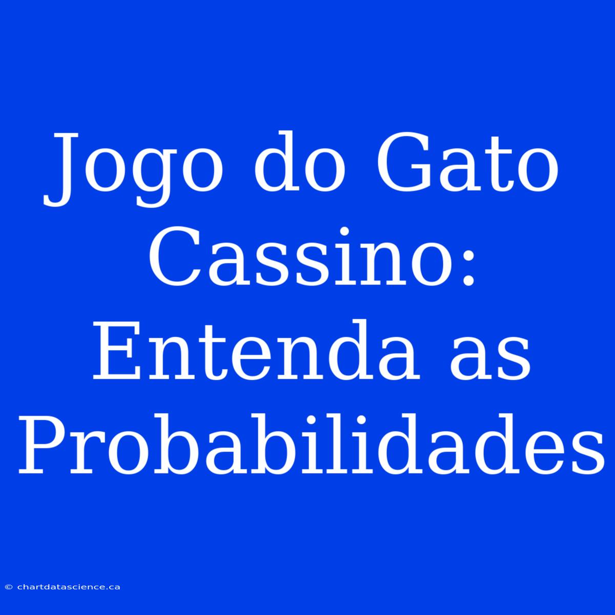 Jogo Do Gato Cassino: Entenda As Probabilidades