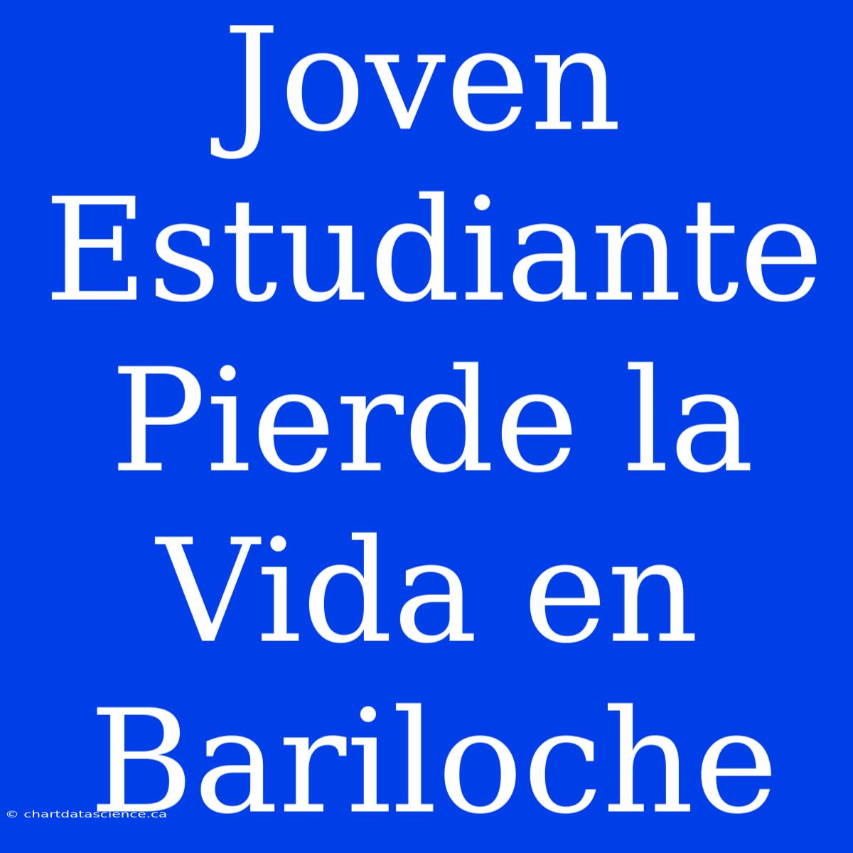 Joven Estudiante Pierde La Vida En Bariloche