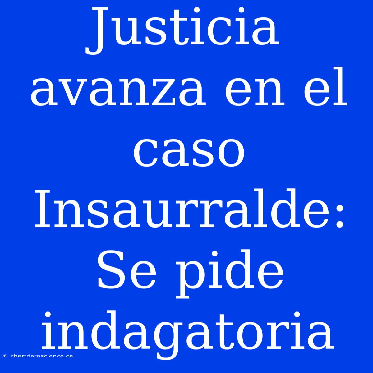 Justicia Avanza En El Caso Insaurralde: Se Pide Indagatoria