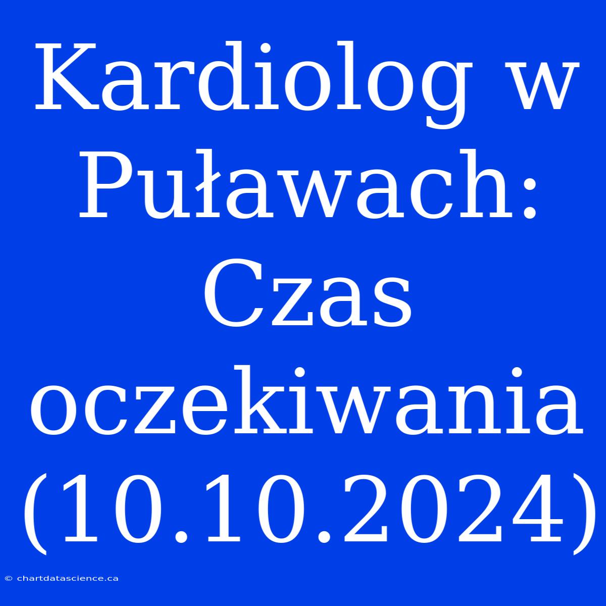 Kardiolog W Puławach: Czas Oczekiwania (10.10.2024)