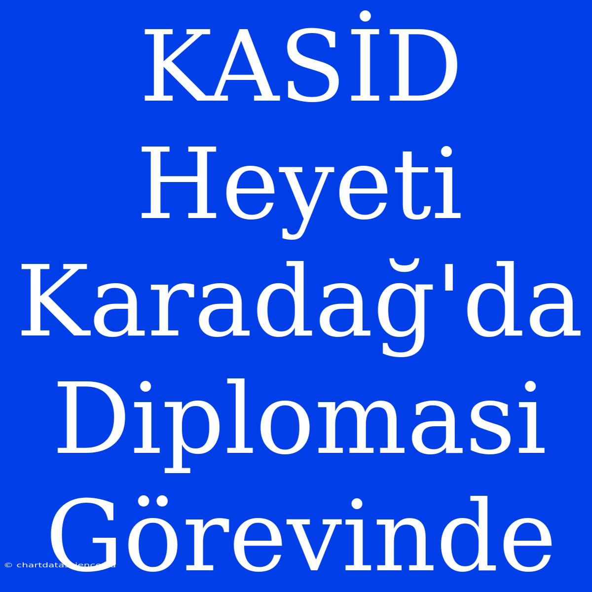 KASİD Heyeti Karadağ'da Diplomasi Görevinde