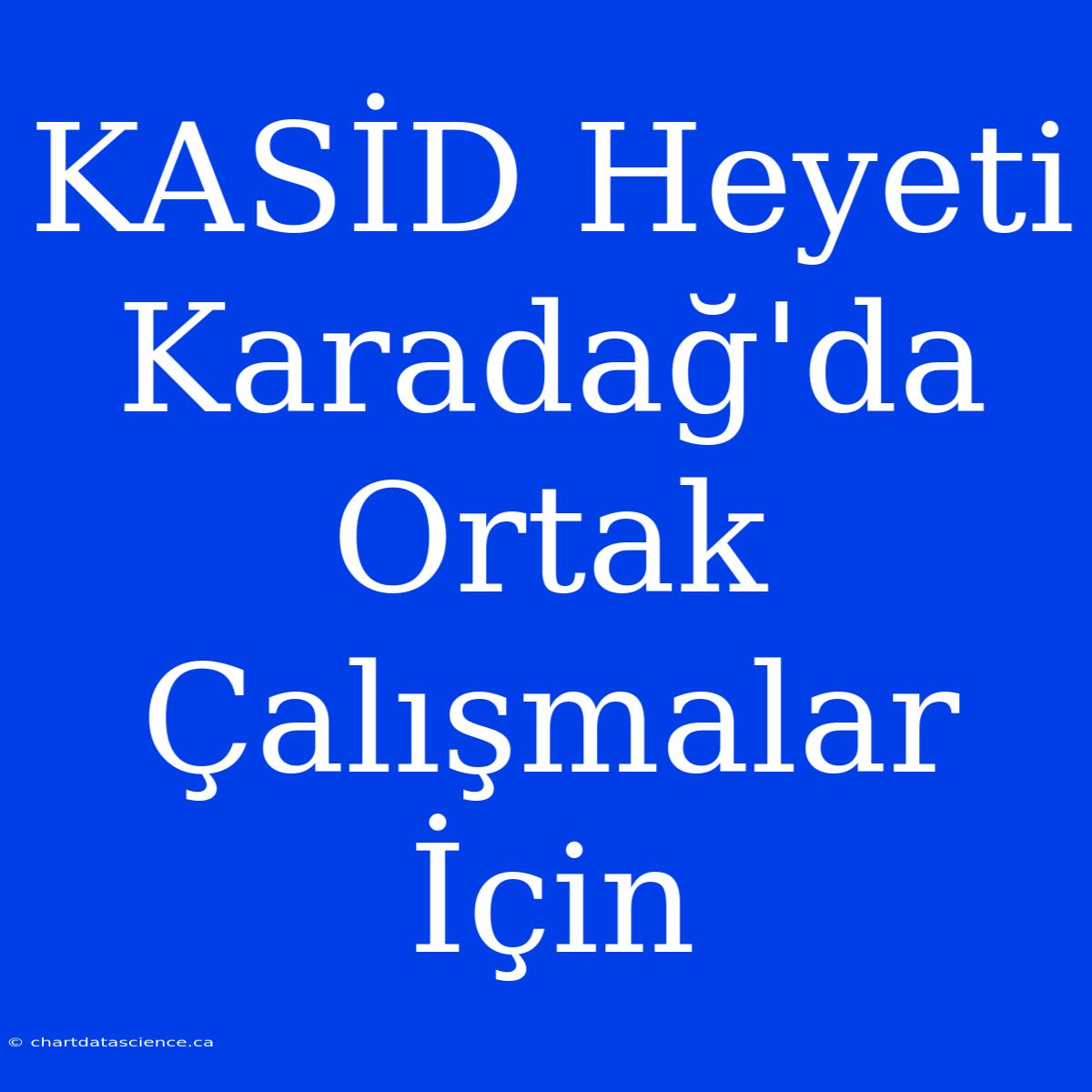 KASİD Heyeti Karadağ'da Ortak Çalışmalar İçin