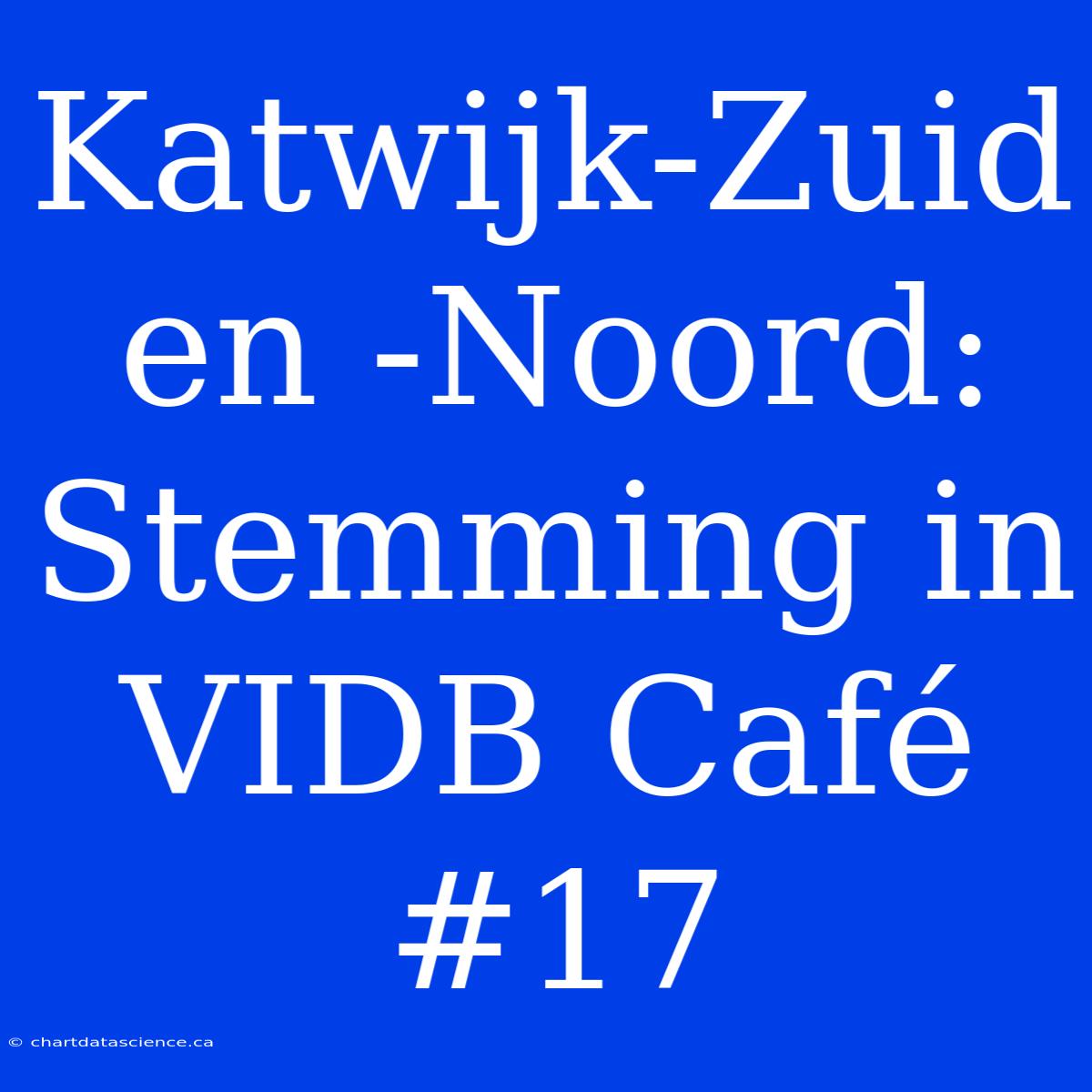 Katwijk-Zuid En -Noord: Stemming In VIDB Café #17