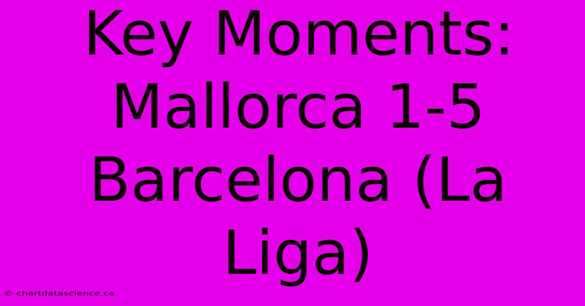 Key Moments: Mallorca 1-5 Barcelona (La Liga)