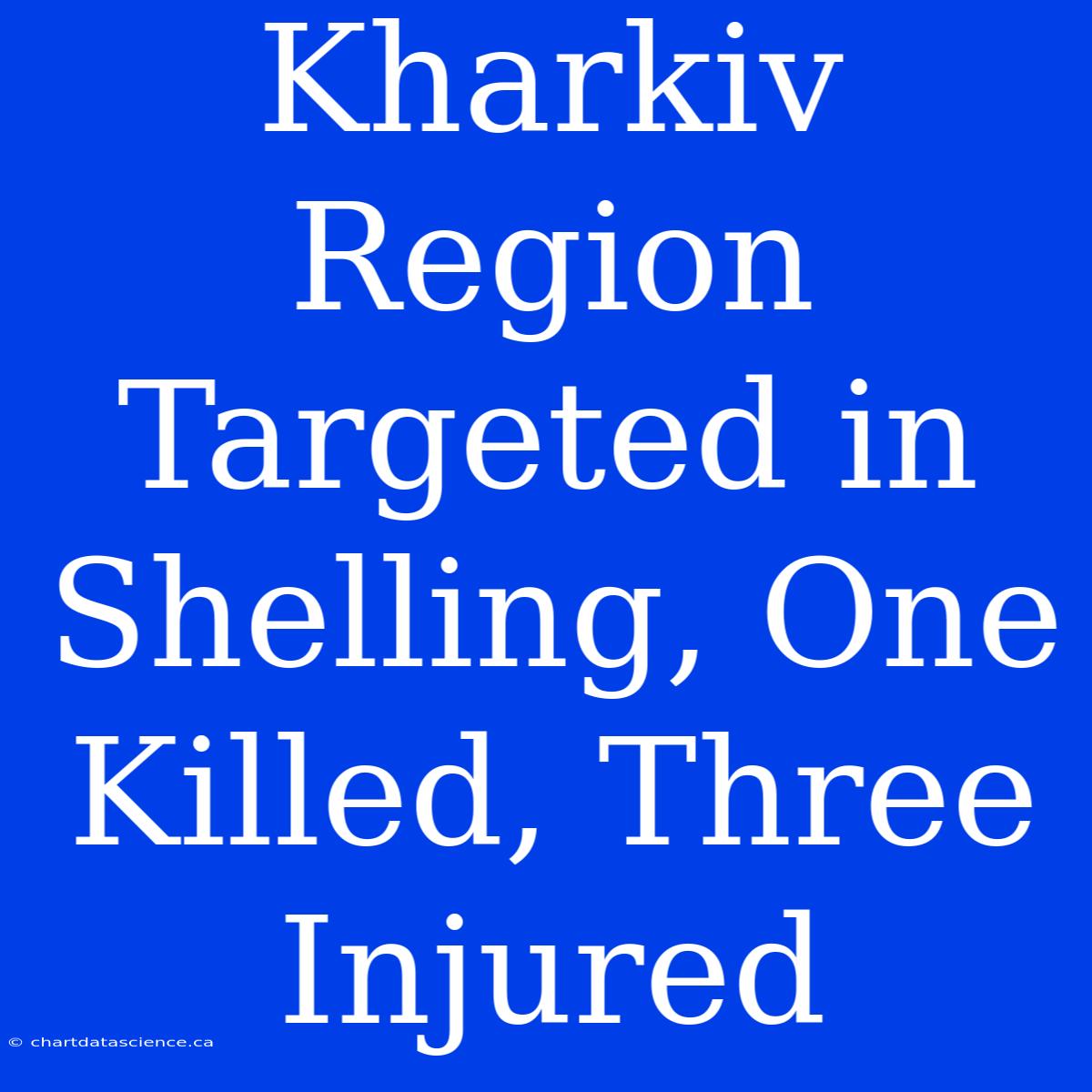 Kharkiv Region Targeted In Shelling, One Killed, Three Injured