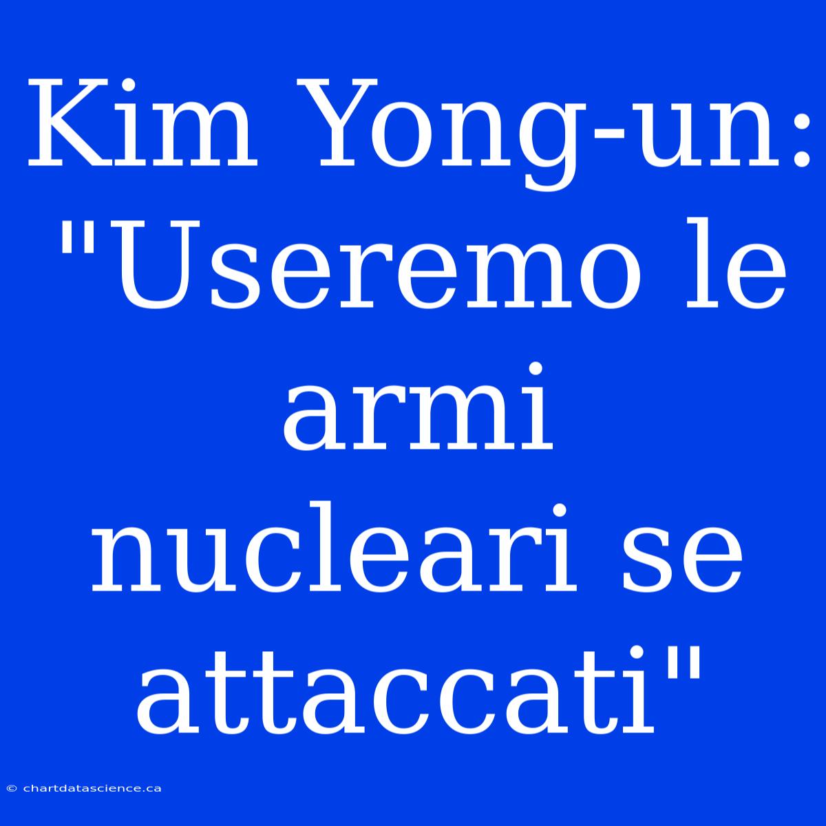 Kim Yong-un: 