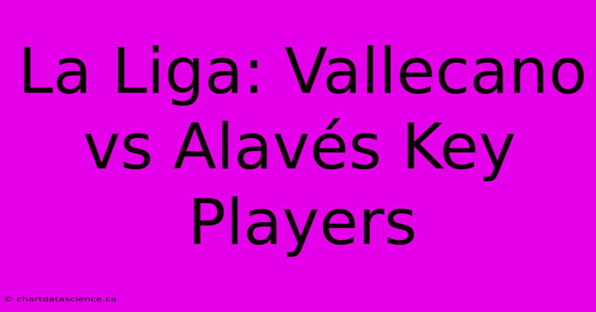 La Liga: Vallecano Vs Alavés Key Players