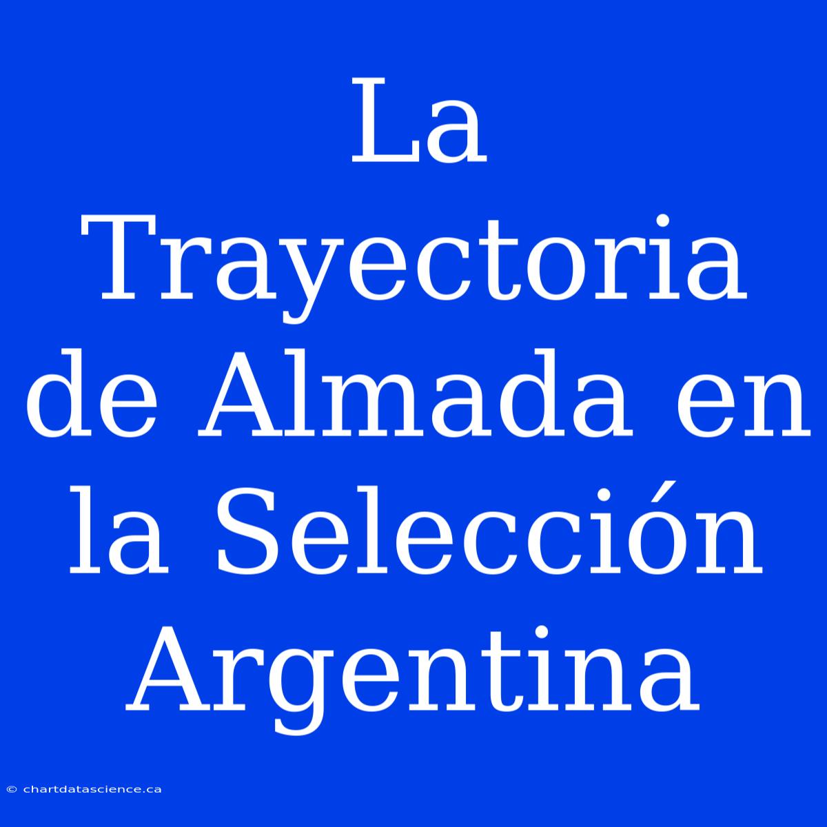 La Trayectoria De Almada En La Selección Argentina