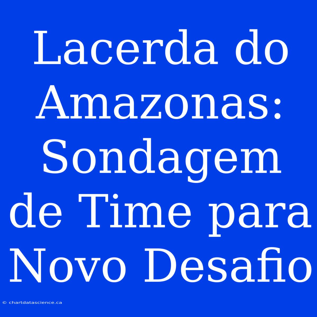 Lacerda Do Amazonas: Sondagem De Time Para Novo Desafio