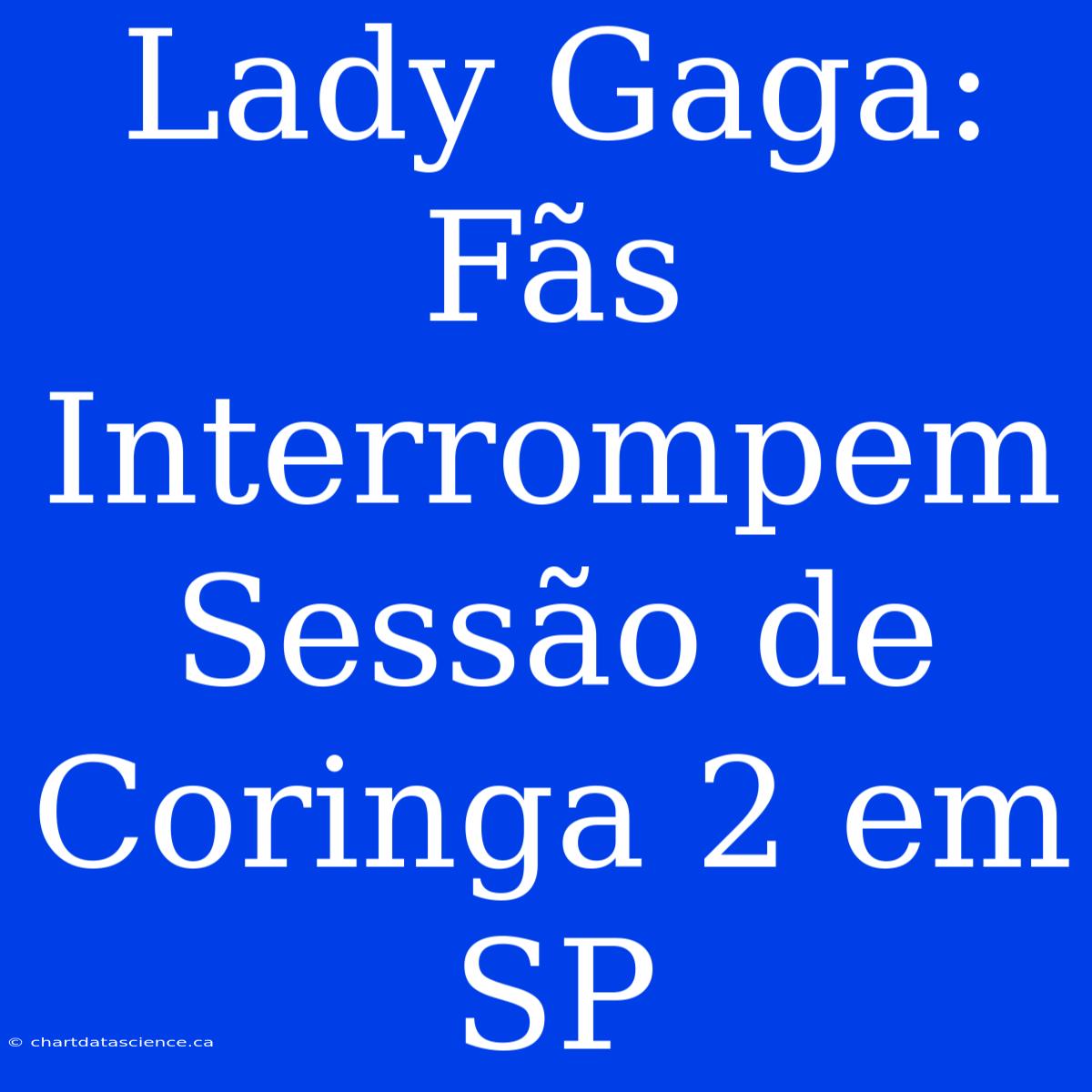 Lady Gaga: Fãs Interrompem Sessão De Coringa 2 Em SP