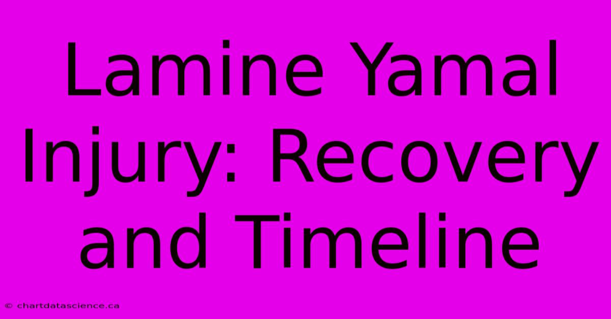 Lamine Yamal Injury: Recovery And Timeline 