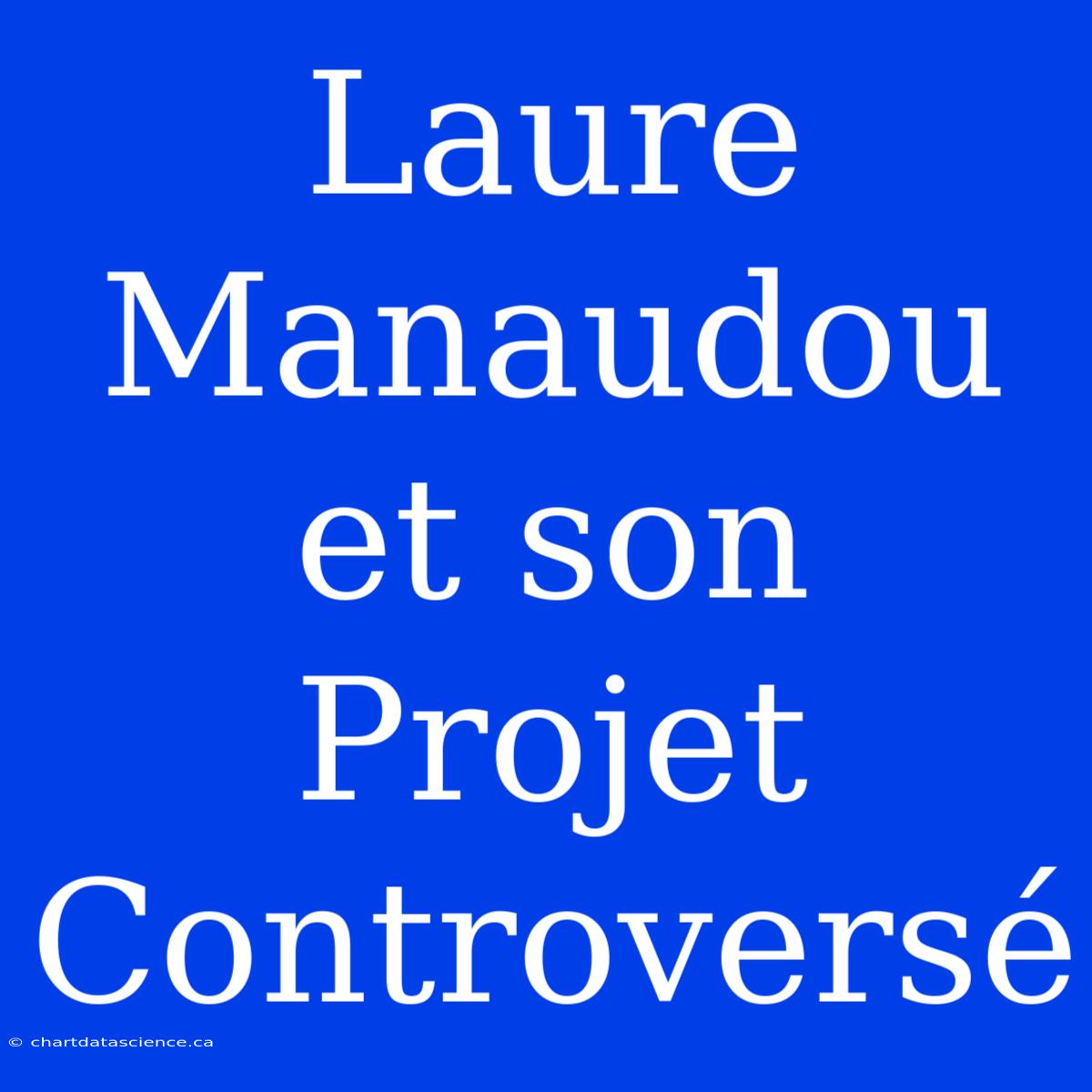 Laure Manaudou Et Son Projet Controversé