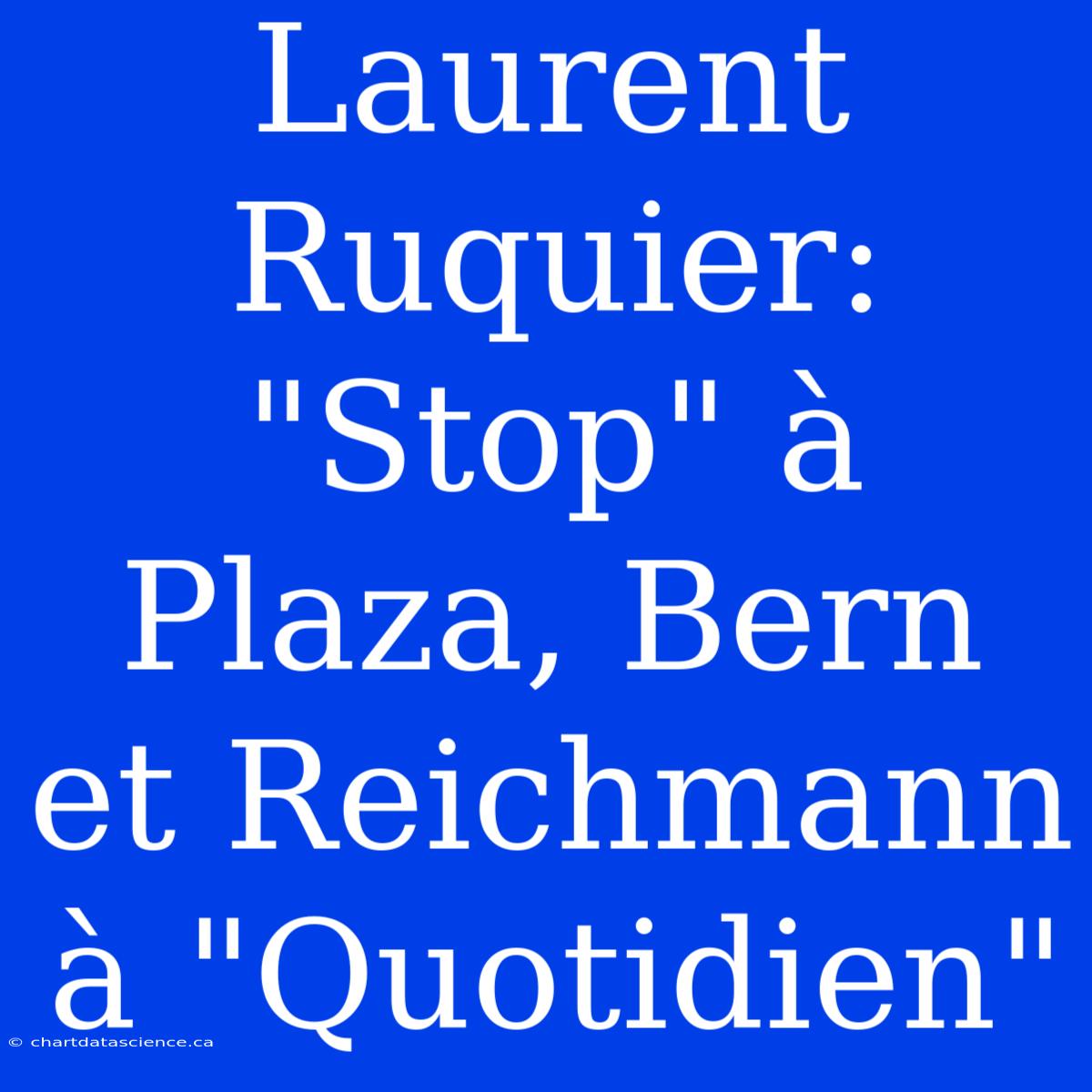 Laurent Ruquier: 