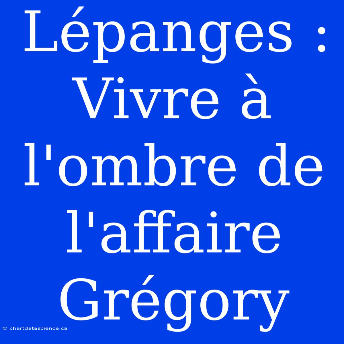 Lépanges : Vivre À L'ombre De L'affaire Grégory