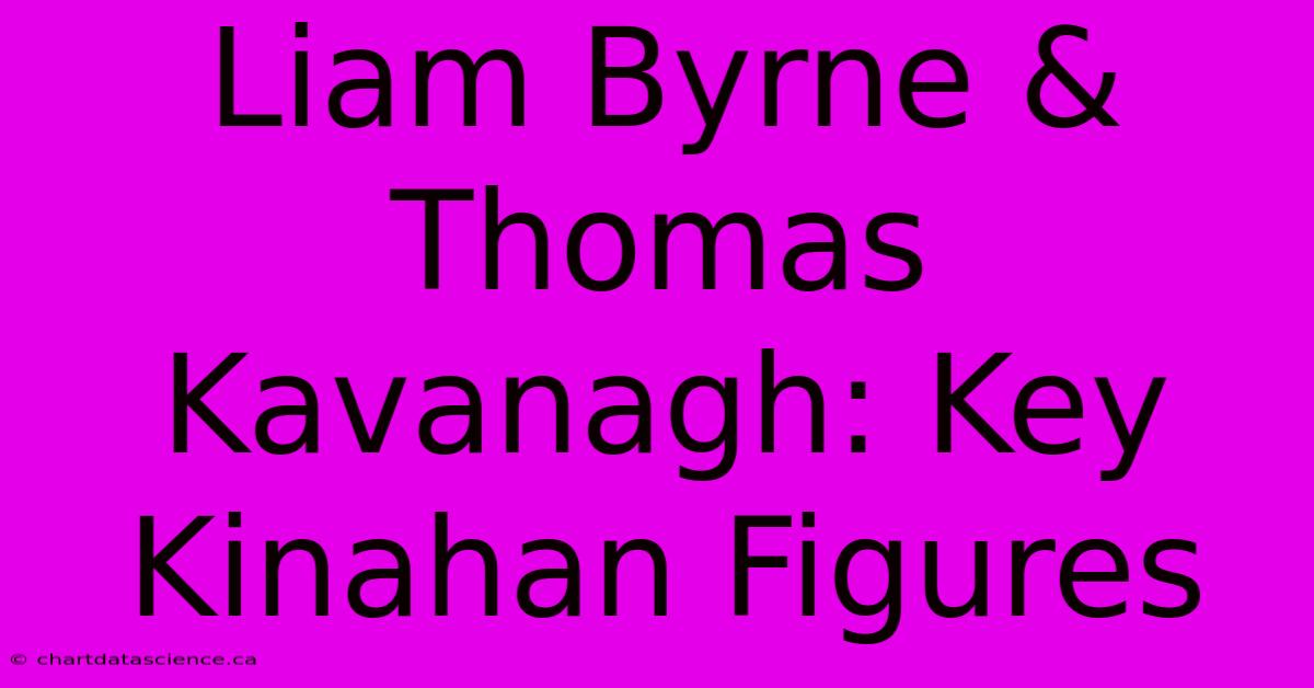 Liam Byrne & Thomas Kavanagh: Key Kinahan Figures 