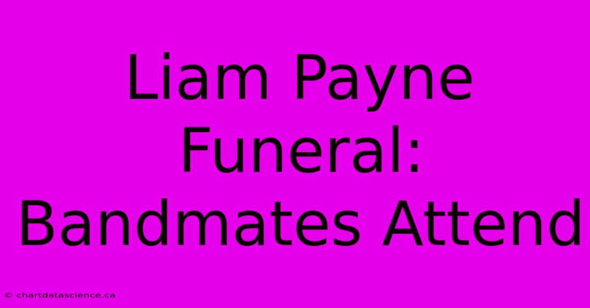 Liam Payne Funeral: Bandmates Attend