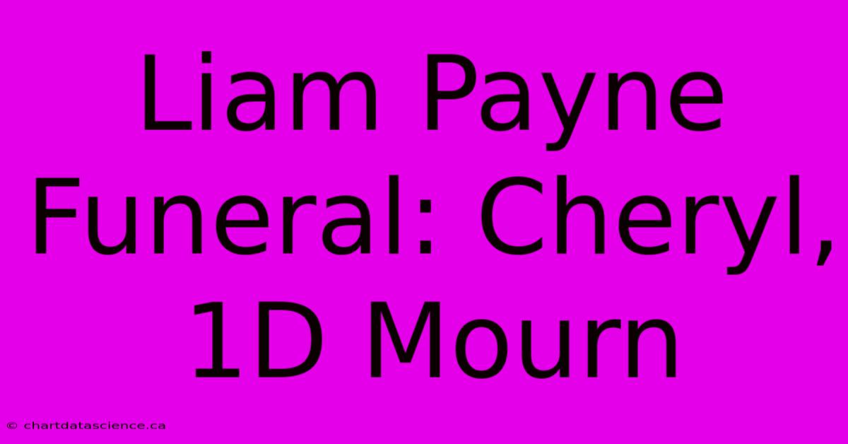 Liam Payne Funeral: Cheryl, 1D Mourn