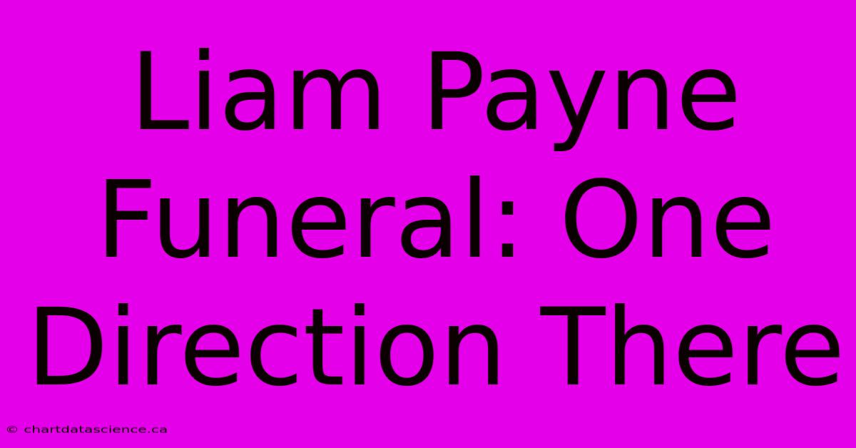 Liam Payne Funeral: One Direction There