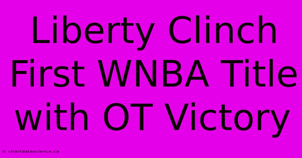 Liberty Clinch First WNBA Title With OT Victory 