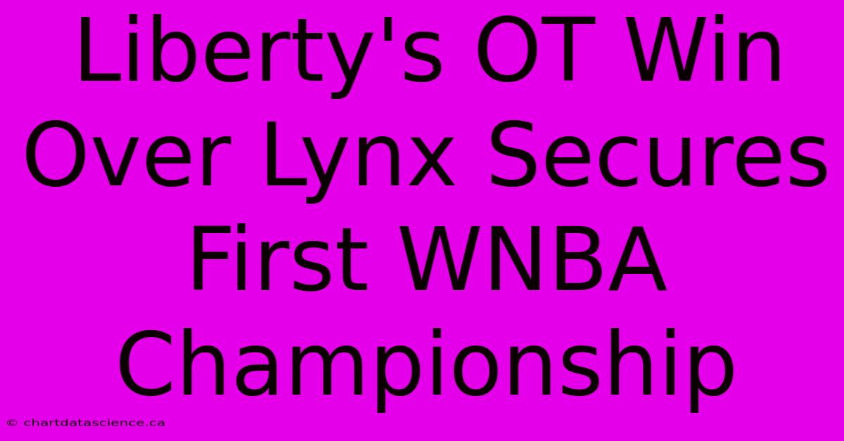 Liberty's OT Win Over Lynx Secures First WNBA Championship 