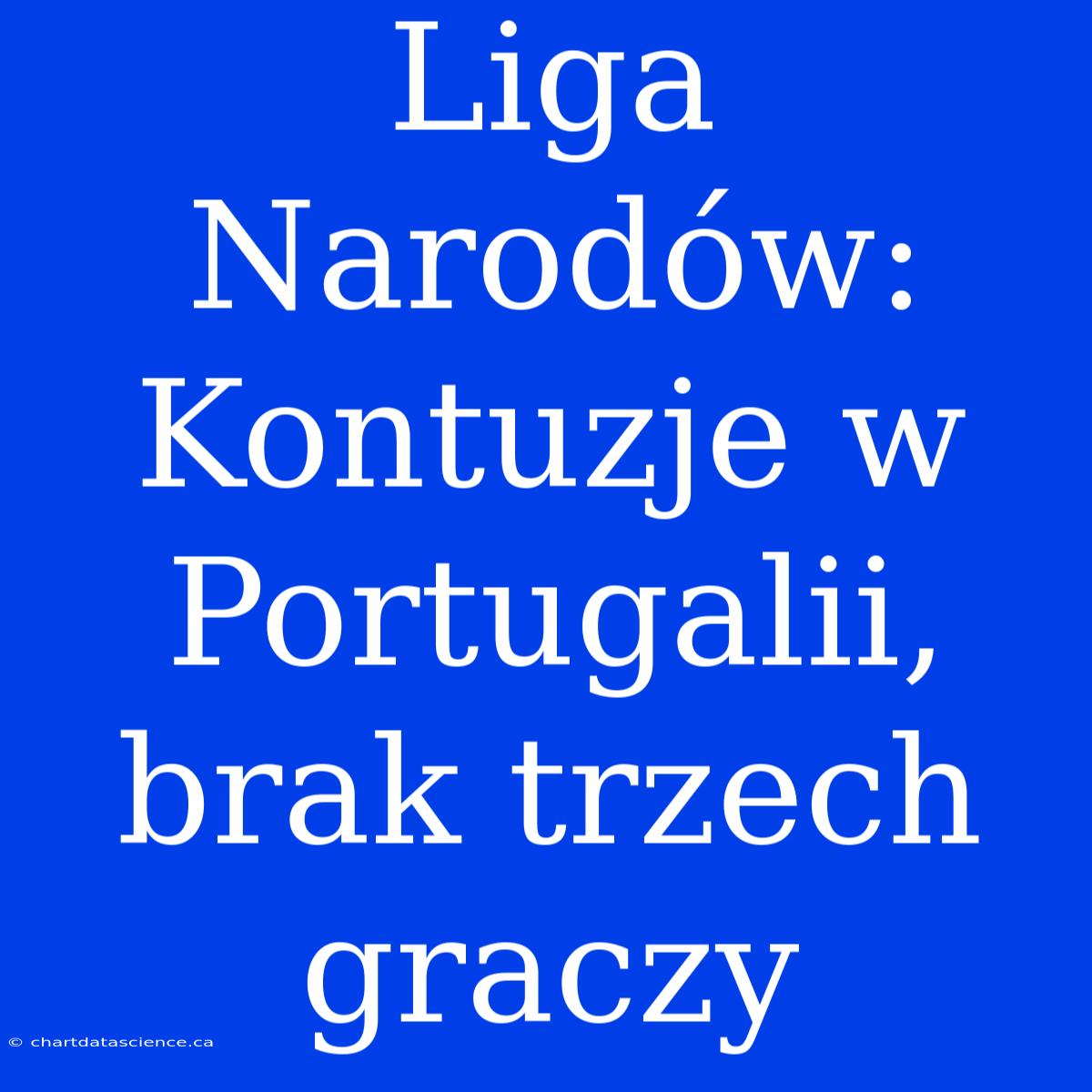 Liga Narodów: Kontuzje W Portugalii, Brak Trzech Graczy