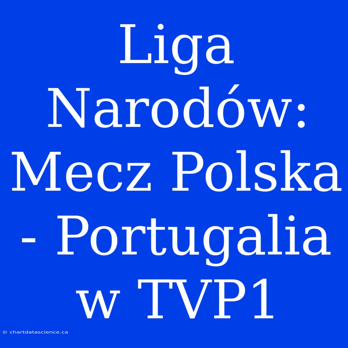 Liga Narodów: Mecz Polska - Portugalia W TVP1