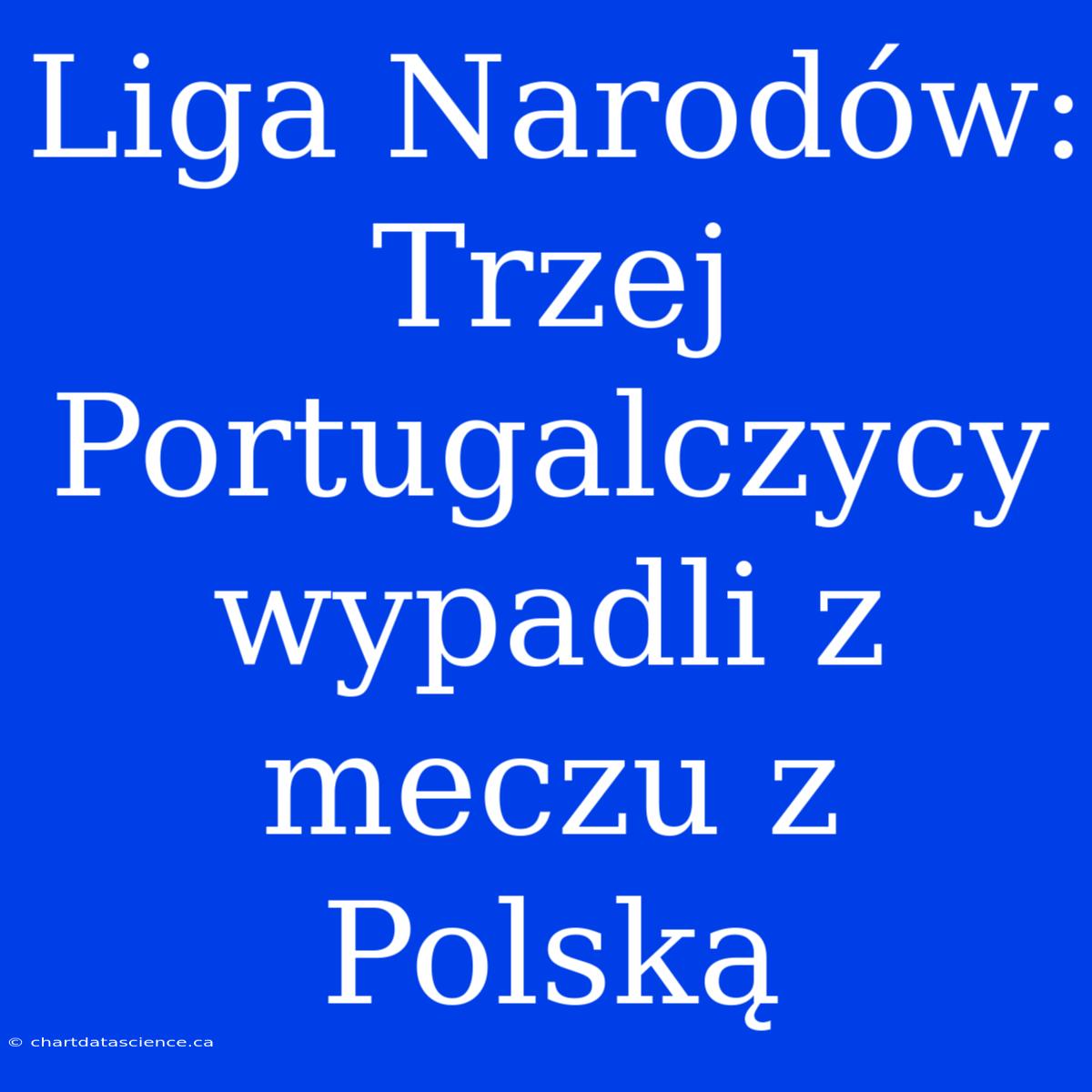 Liga Narodów: Trzej Portugalczycy Wypadli Z Meczu Z Polską