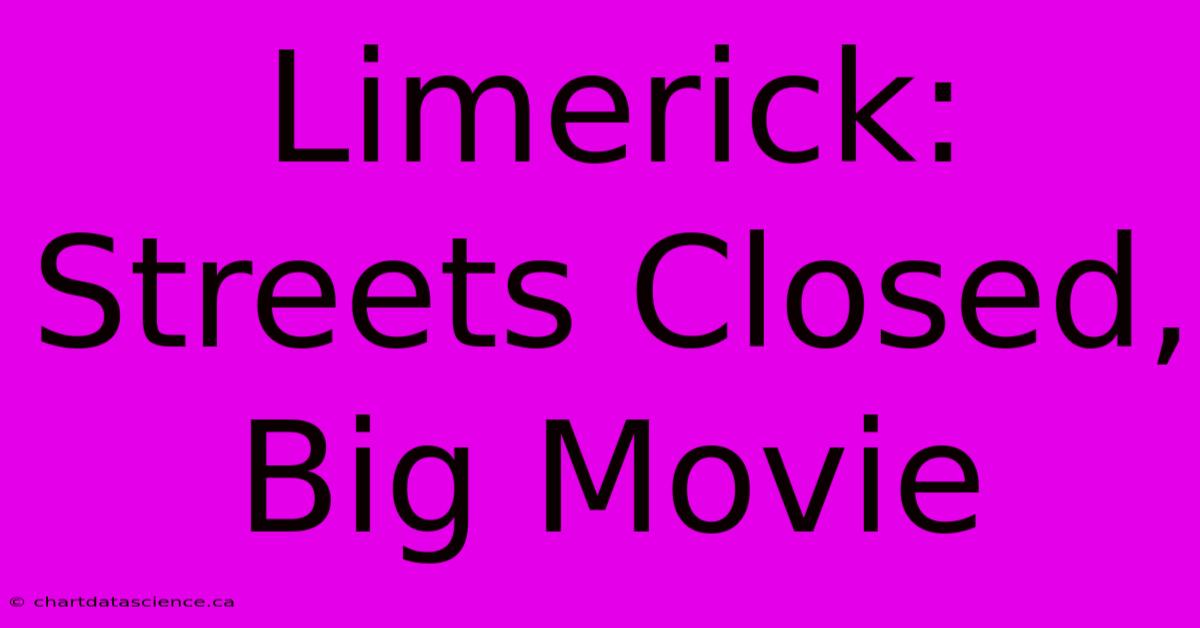 Limerick: Streets Closed, Big Movie