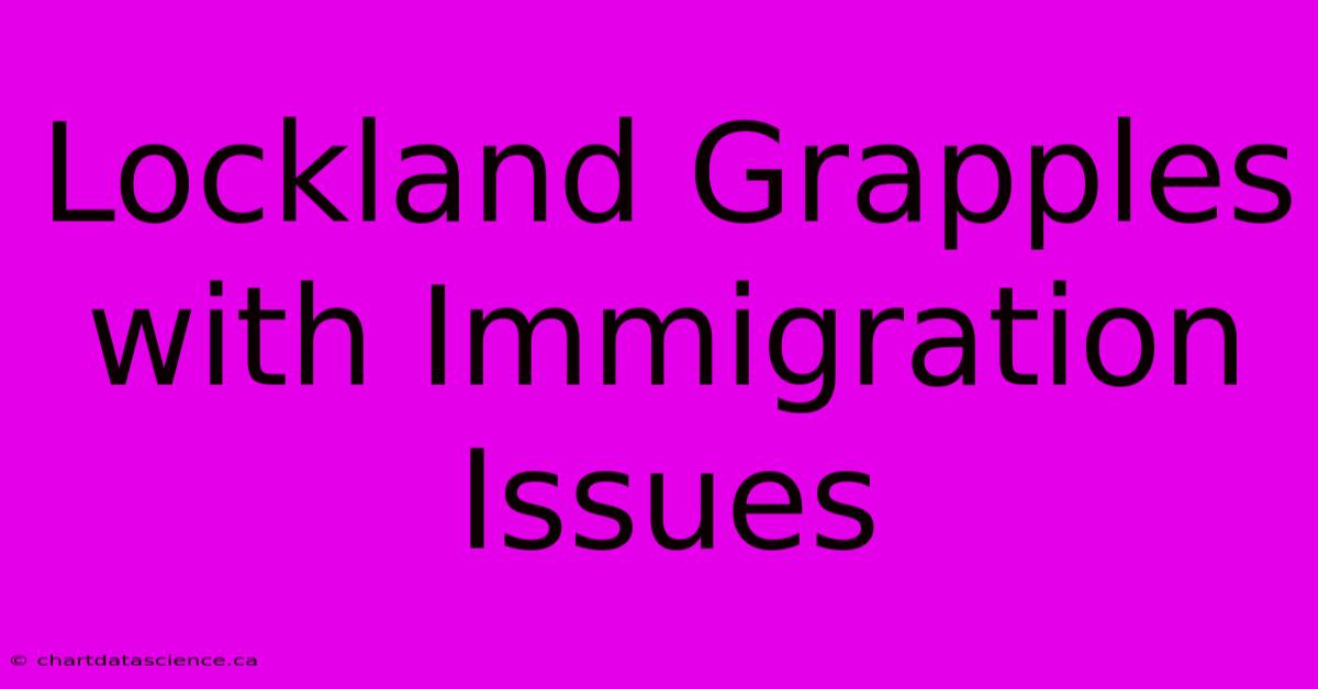 Lockland Grapples With Immigration Issues 